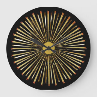 Solstice Sun Clock. Große Wanduhr