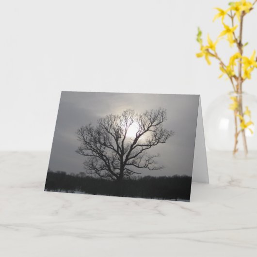 Solstice Sun I Happy Solstice Gruß Karte (Gelbe Blume)