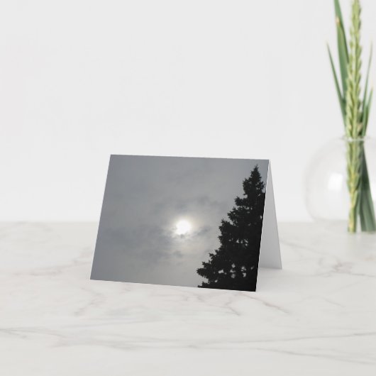 Solstice Sun II Blank (Hinzufügen Ihrer Nachricht Karte (Vorderseite)