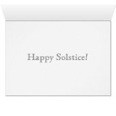 Solstice Sun II Happy Solstice Gruß (Innenansicht Horizontal (Unten))