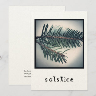 Solstice - Urlaubskarte Einladung