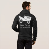Soluna Garage Logo Hoodie (zip) (Schwarz voll)