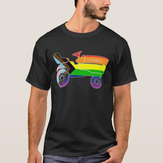 Soluna Garage Pride Traktor Shirt - dunkle Farben (Vorderseite)