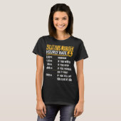 Solutions Manager Stündliche Rate Solutions Direct T-Shirt (Vorne ganz)