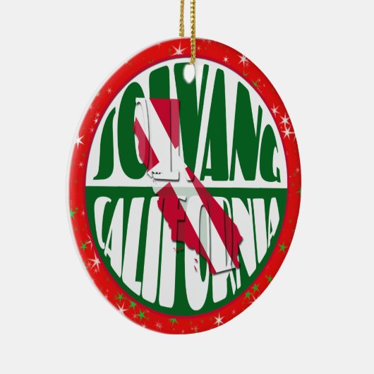 Solvang CA Danish American Christmas Ornament (Rechts)