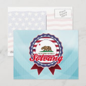 Solvang, CA Postkarte (Vorne/Hinten)
