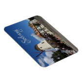 Solvang California Danish Windmill Souvenir Magnet (Rechte Seite)