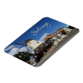 Solvang California Danish Windmill Souvenir Magnet (Linke Seite)