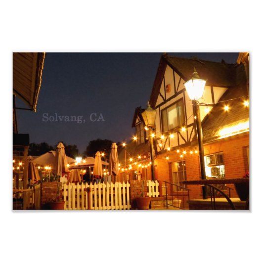 Solvang California Fotodruck (Vorne)