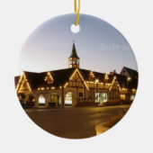 Solvang California Keramik Ornament (Vorne)