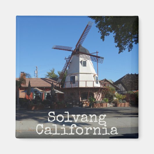 Solvang California Magnet (Vorne)