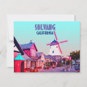 Solvang Danish Downtown California Flat Card (Vorderseite)