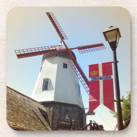 Solvang Korkuntersetzer! Getränkeuntersetzer (Vorderseite)