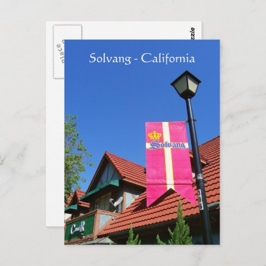 Solvang Postcard! Postkarte (Vorne/Hinten)