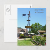 Solvang Postcard! Postkarte (Vorne/Hinten)
