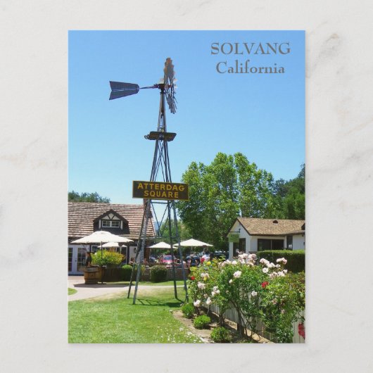 Solvang Postcard! Postkarte (Vorderseite)