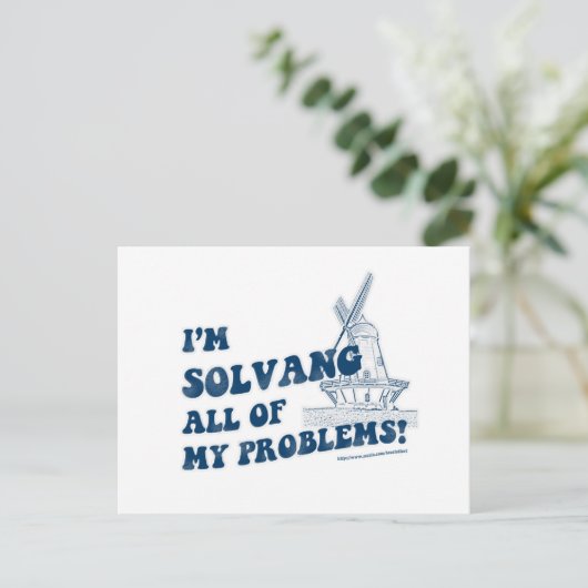 Solvang! Postkarte (Stehend Vorderseite)