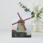 Solvang Windmill Postkarte (Stehend Vorderseite)