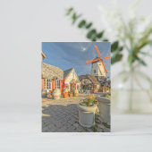 Solvang Windmill View Postkarte (Stehend Vorderseite)