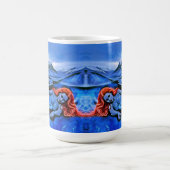 "Sólvátra" - Flamme unter Eis Kaffeetasse (Mittel)