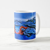 "Sólvátra" - Flamme unter Eis Kaffeetasse (VorderseiteRechts)