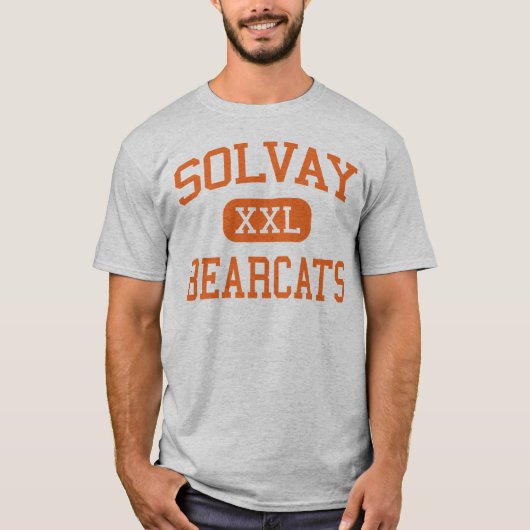 Solvay - Bearcats - Highschool - Solvay New York T-Shirt (Vorderseite)