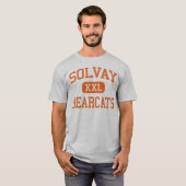Solvay - Bearcats - Highschool - Solvay New York T-Shirt (Vorne ganz)