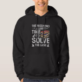 Solve the case reading on weekends hoodie (Vorderseite)