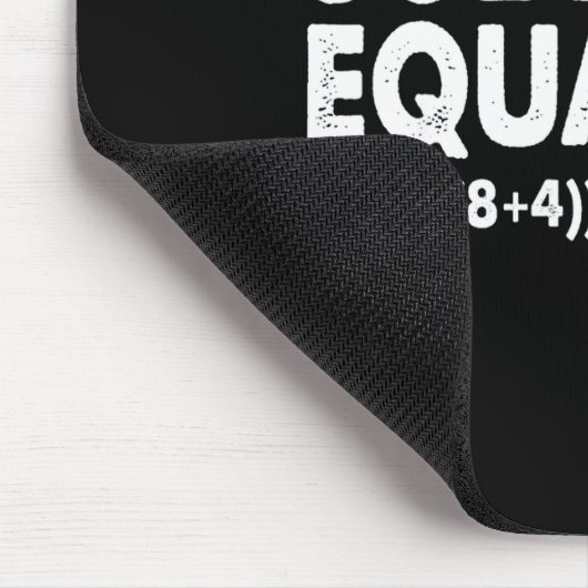 Solve The Equation Funny Math Teacher 67 Meme Six Mousepad (Ecke)
