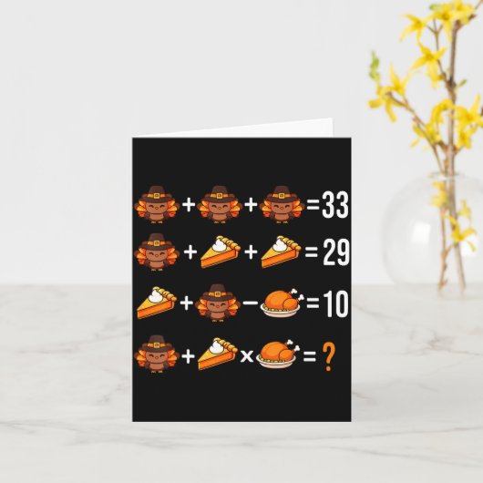 Solve The Problem Funny 67 Meme Brainrot Math Teac Karte (Gelbe Blume)