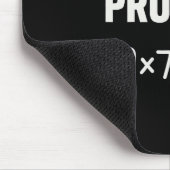 Solve The Problem Funny Math 67 Meme Teacher Stude Mousepad (Ecke)
