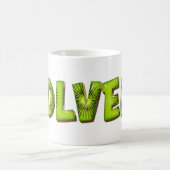 Solveig Name Kiwi Style Tasse Teetasse Kaffeetasse (Mittel)