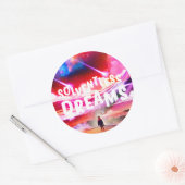 Solventless Dreams - Round Stickers (Umschlag)