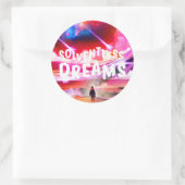 Solventless Dreams - Round Stickers (Tasche)