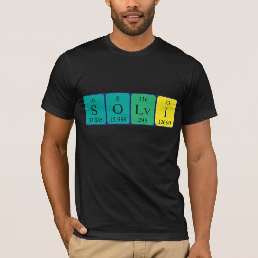 Sölvi Periodenname Shirt (Vorderseite)