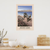 Solway Coast AONB Reiseposter Poster (Küche)