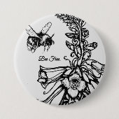 Solwhimsy For the Bees Collection 1 Button (Vorderseite)