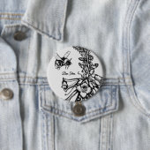 Solwhimsy Für die Bienen Sammlung 1 Button (Beispiel)