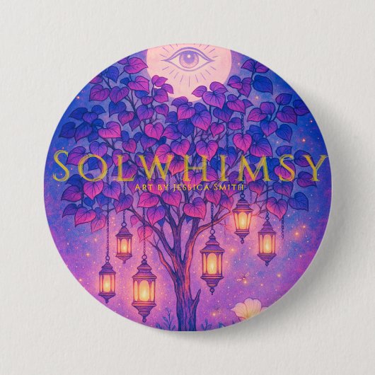Solwhimsy logo 2 pin Collection 1 Button (Vorderseite)