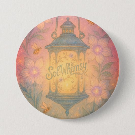 Solwhimsy Logo Pin Collection 1 Button (Vorderseite)