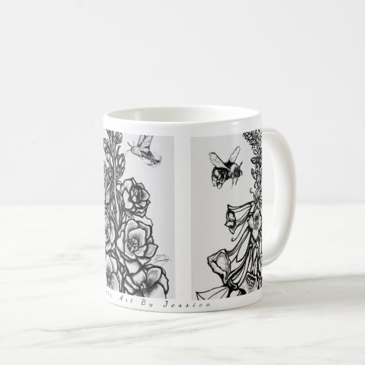 Solwhimsy Original Artwork Mug Kaffeetasse (VorderseiteRechts)