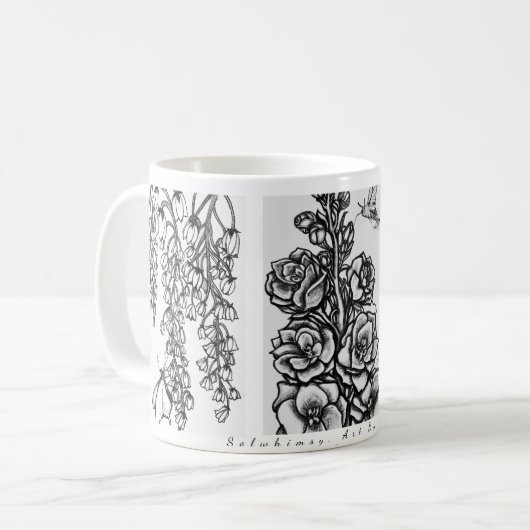 Solwhimsy Original Artwork Mug Kaffeetasse (Vorderseite Links)