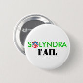 Solyndra VERSAGEN Button (Vorne & Hinten)