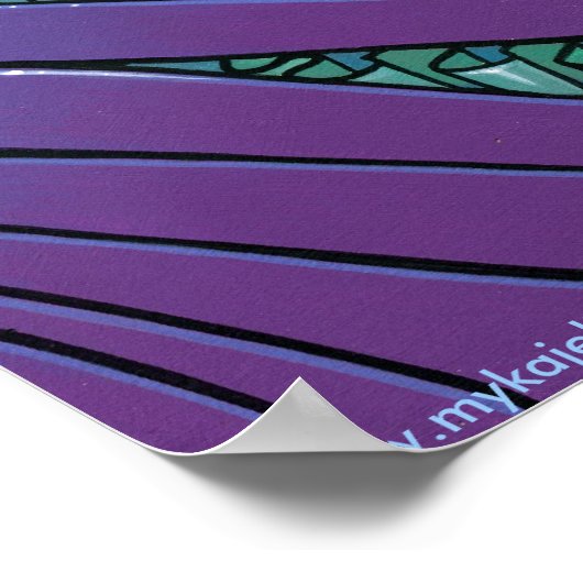 "Soma" Celestial Moon Ritual Fee Poster (Ecke)