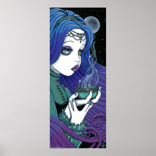 "Soma" Himmlisches Mondritual Fae Poster