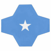 Somalaflagge Fußball (Flach)