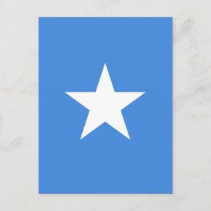 Somalaflagge Postkarte