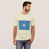 Somalaflagge T-Shirt (Vorne ganz)