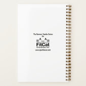 Somali Katze mit Herz Notizblock (Rückseite)