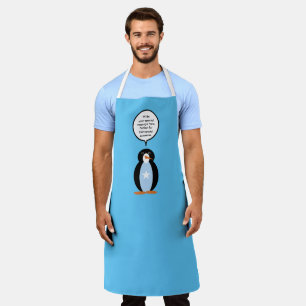 Somali sprechender Ms. Penguin personalisiert Schürze